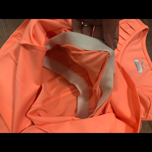 FILA Tennis Outfit Large Tangerine - Picture 5 of 8